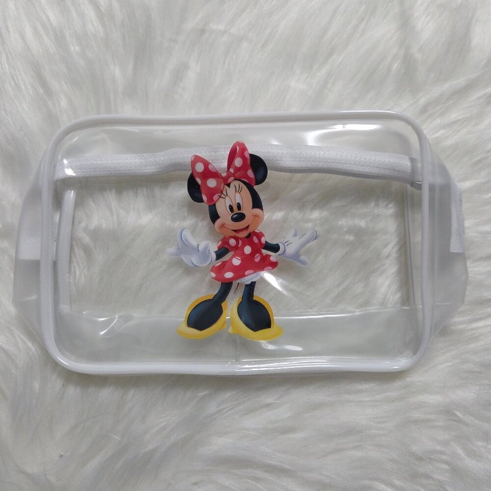 Disney Minnie Mouse Transparent Cosmetic Bag